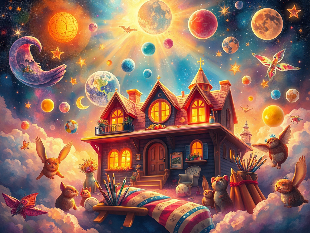 Maison 5 : Joie et Création en Astrologie&nbsp;🎭✨